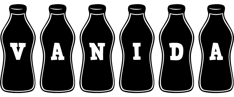 Vanida bottle logo