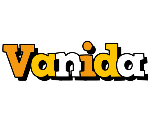 Vanida cartoon logo