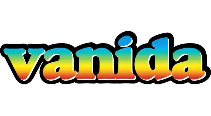 Vanida color logo