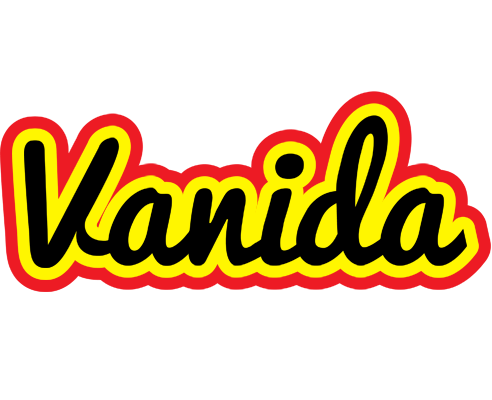 Vanida flaming logo