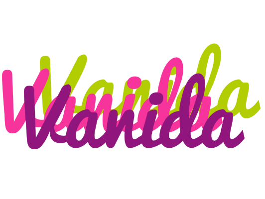 Vanida flowers logo