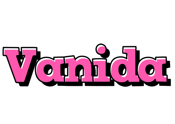 Vanida girlish logo