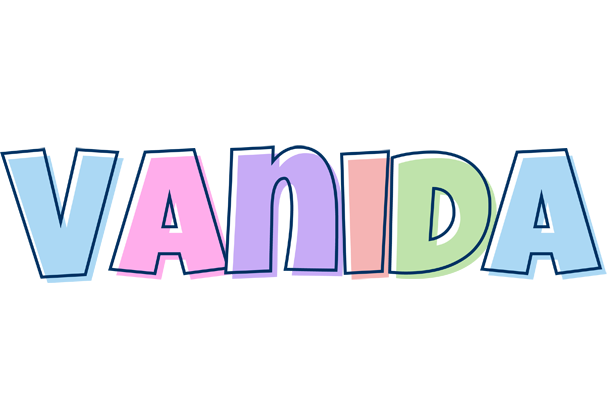Vanida pastel logo