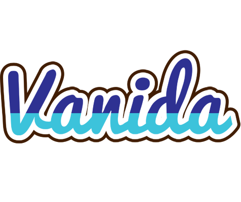 Vanida raining logo