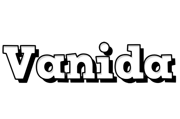 Vanida snowing logo