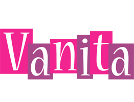 Vanita whine logo