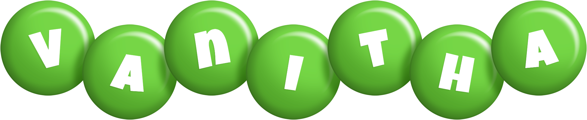 Vanitha candy-green logo