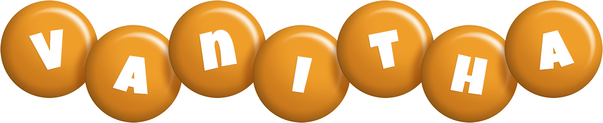 Vanitha candy-orange logo