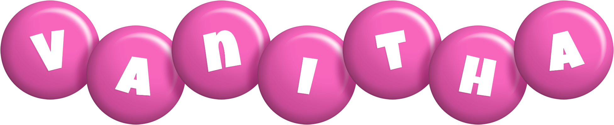 Vanitha candy-pink logo