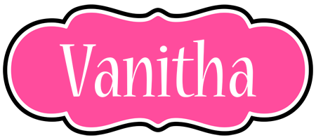 Vanitha invitation logo