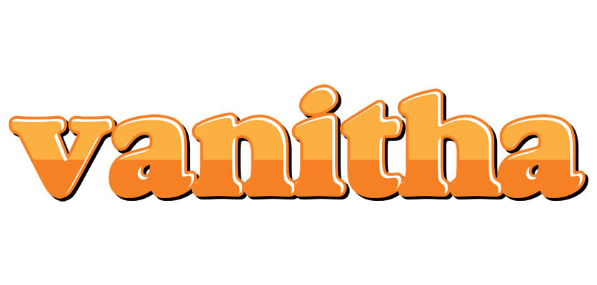 Vanitha orange logo
