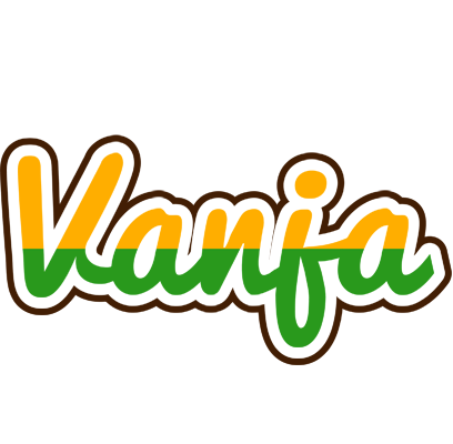 Vanja banana logo
