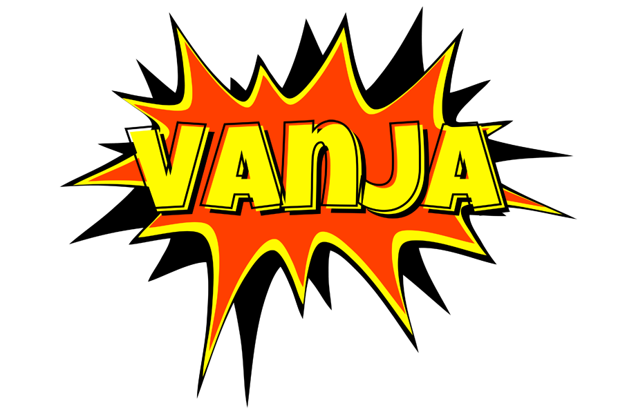Vanja bazinga logo