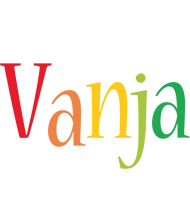 Vanja birthday logo