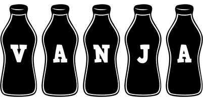 Vanja bottle logo