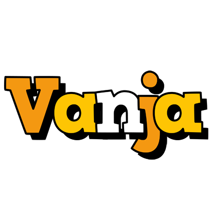 Vanja cartoon logo