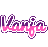 Vanja cheerful logo