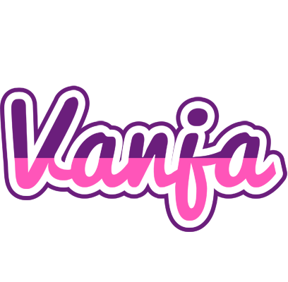 Vanja cheerful logo