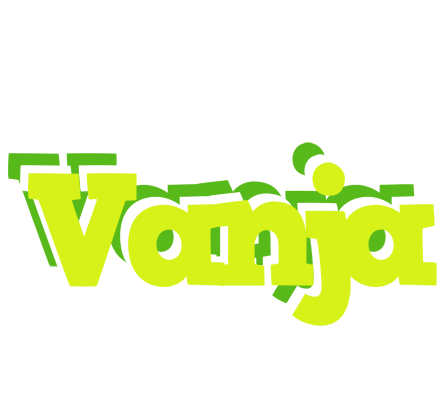 Vanja citrus logo