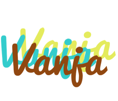 Vanja cupcake logo