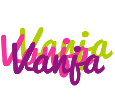 Vanja flowers logo