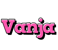 Vanja girlish logo