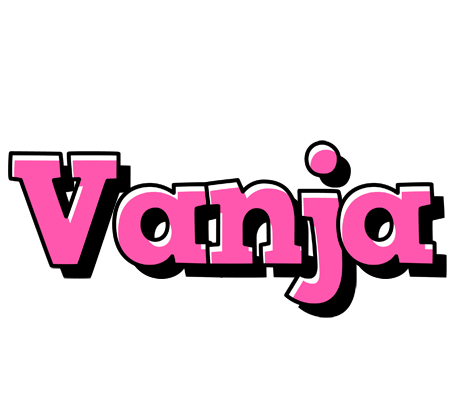 Vanja girlish logo