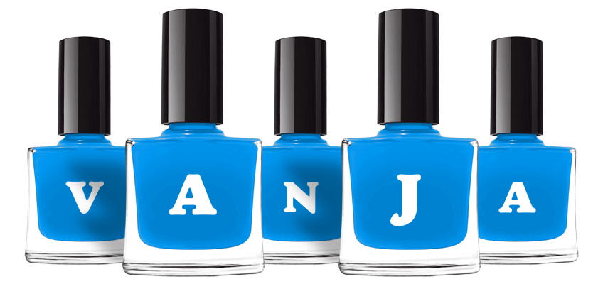 Vanja glossy logo