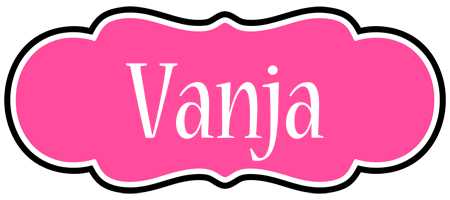 Vanja invitation logo