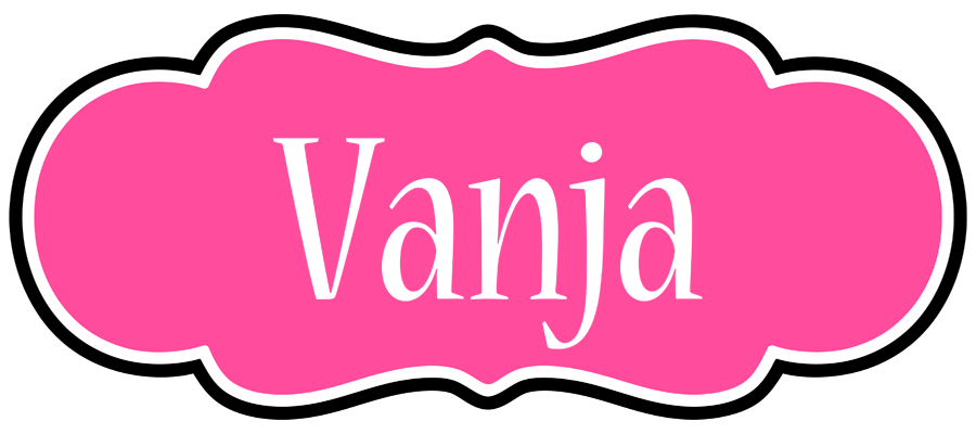 Vanja invitation logo
