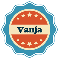 Vanja labels logo