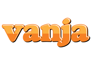 Vanja orange logo