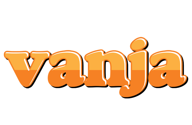 Vanja orange logo