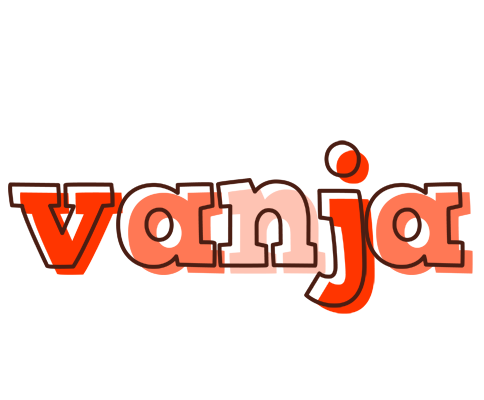 Vanja paint logo