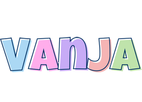 Vanja pastel logo