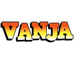 Vanja sunset logo