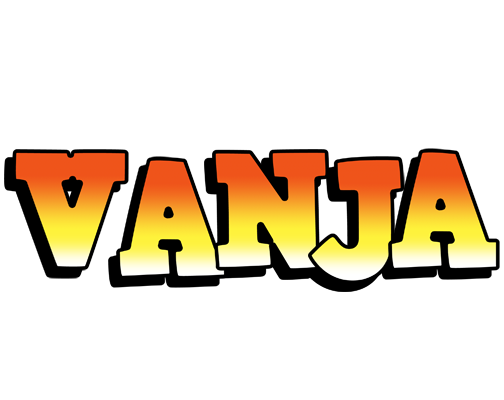 Vanja sunset logo
