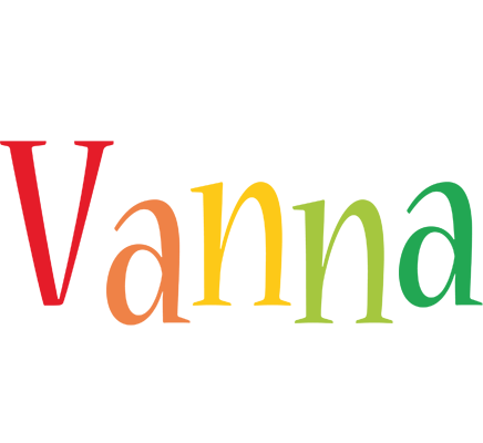 Vanna birthday logo