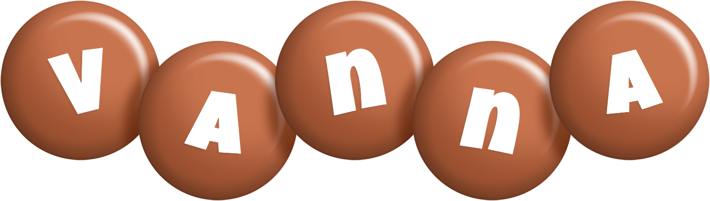 Vanna candy-brown logo