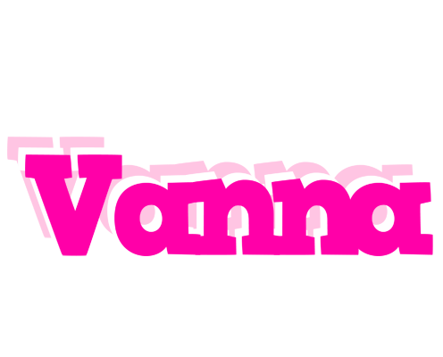 Vanna dancing logo