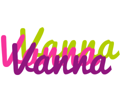 Vanna flowers logo