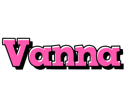Vanna girlish logo