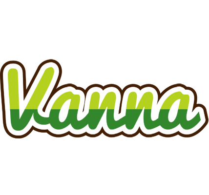 Vanna golfing logo