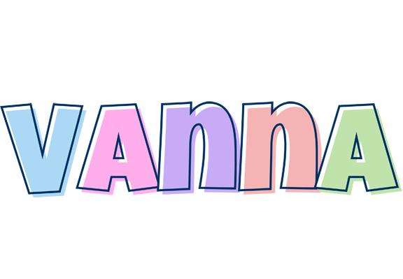 Vanna pastel logo
