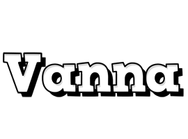 Vanna snowing logo