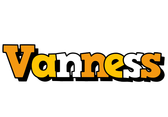 Vanness cartoon logo