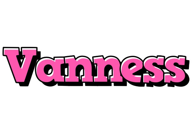 Vanness girlish logo