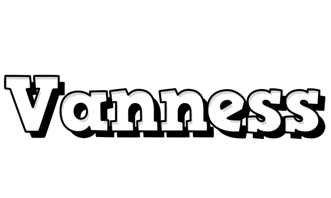 Vanness snowing logo