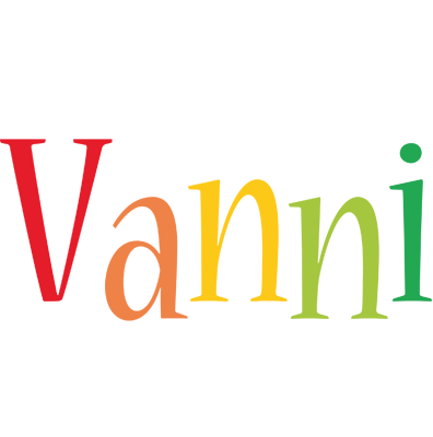 Vanni birthday logo