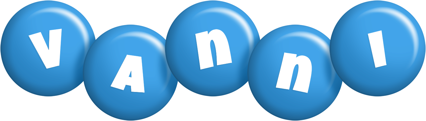 Vanni candy-blue logo